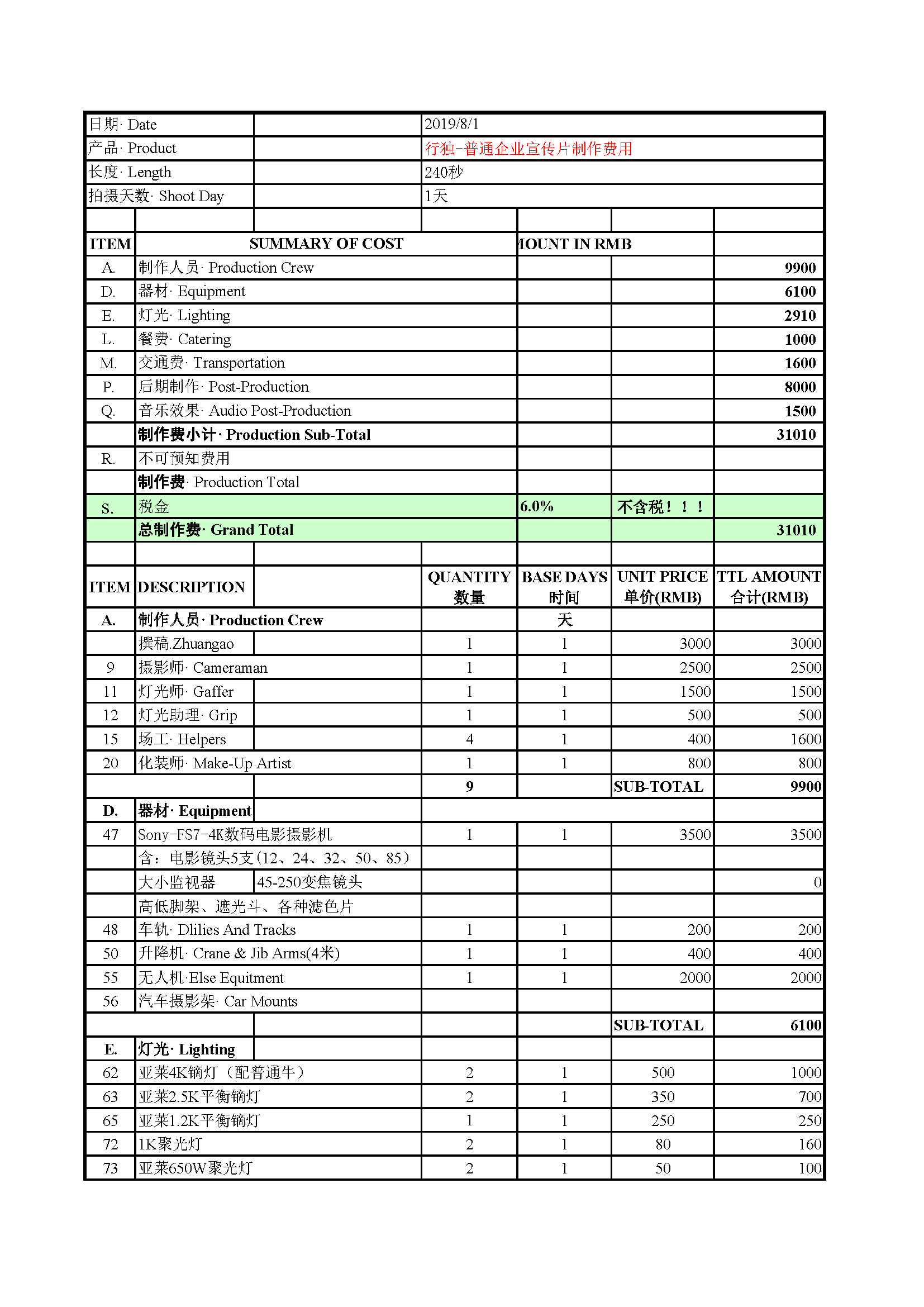 行独-普通版企业宣传片拍摄成本预算_页面_1
